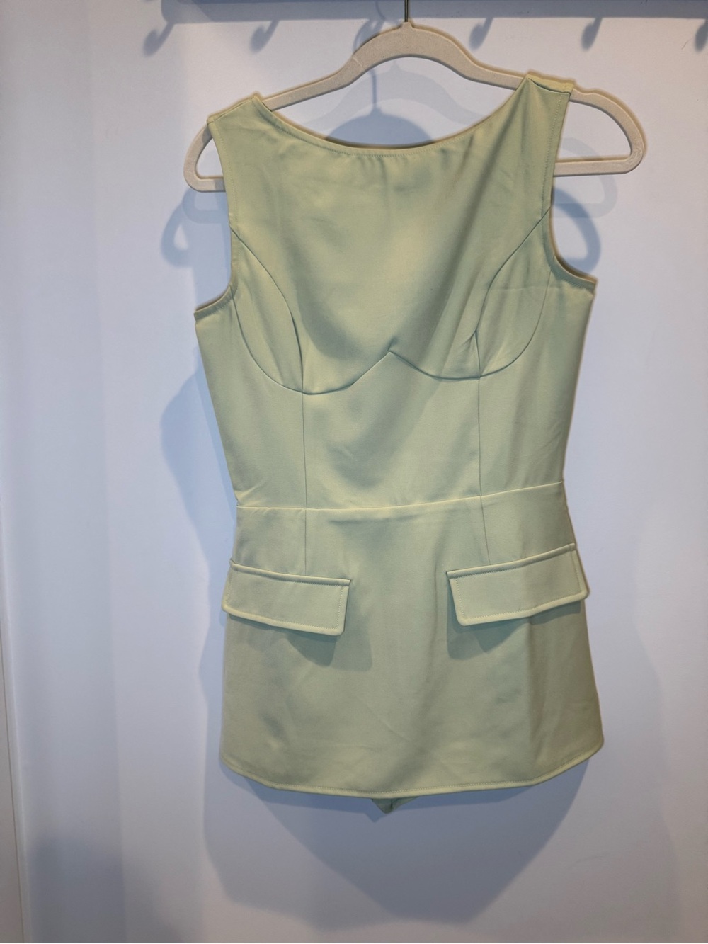 PrettyLittleThing Pistachio Mini Dress